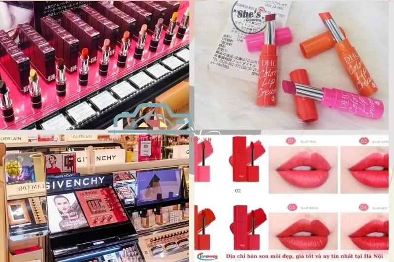 6 Địa chỉ bán son môi Bạc Liêu cho phái đẹp