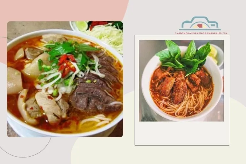 Bún bò cay Bà Huyện Thanh Quan