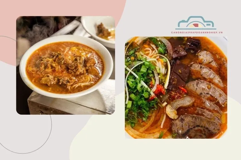 Bún bò cay Minh Thư