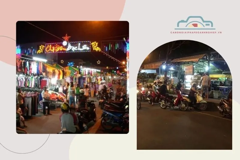 Quán ẩm thực Khu chợ đêm Bạc Liêu