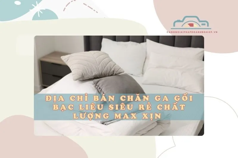 Địa chỉ bán chăn ga gối Bạc Liêu siêu rẻ chất lượng max xịn 2025