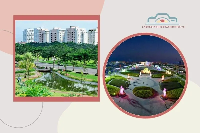 Hệ thống cây xanh và cảnh quan