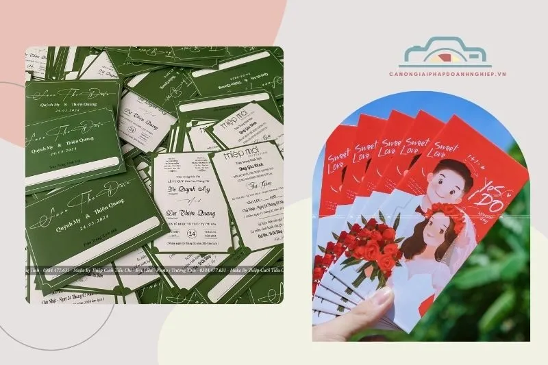 Thiệp cưới Tiểu Chí